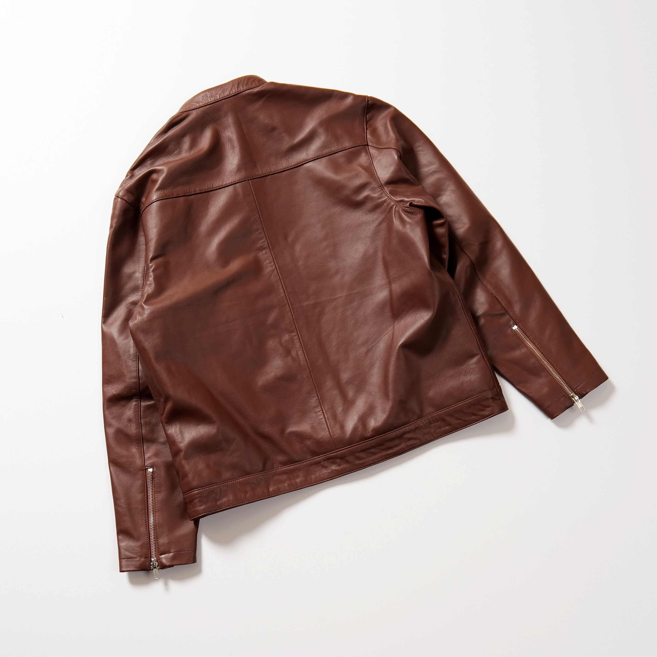 人気商品】 rabenda 24 アーティクル シンプル柔らかな羊革ジャケット 