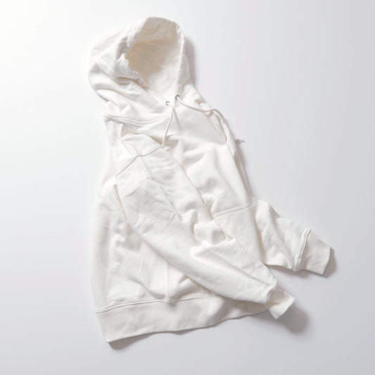 12oz hoodie -white-